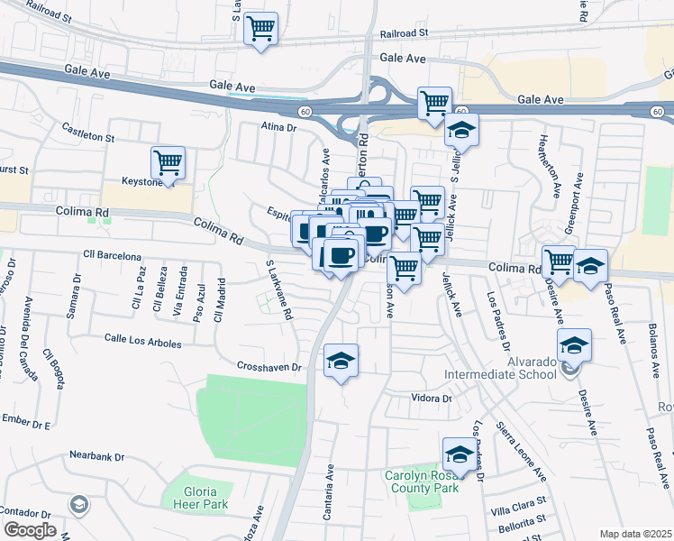 18307 Colima Road, Rowland Heights CA Walk Score