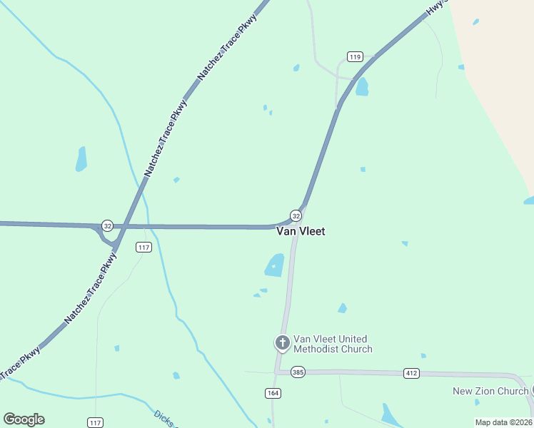 map of restaurants, bars, coffee shops, grocery stores, and more near in Van Vleet