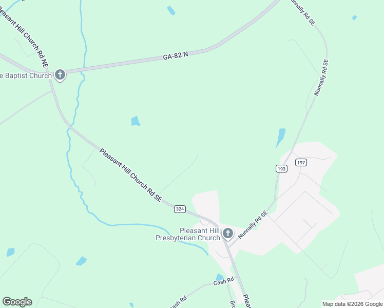 map of restaurants, bars, coffee shops, grocery stores, and more near 1288 Wentworth Cove Court in Winder