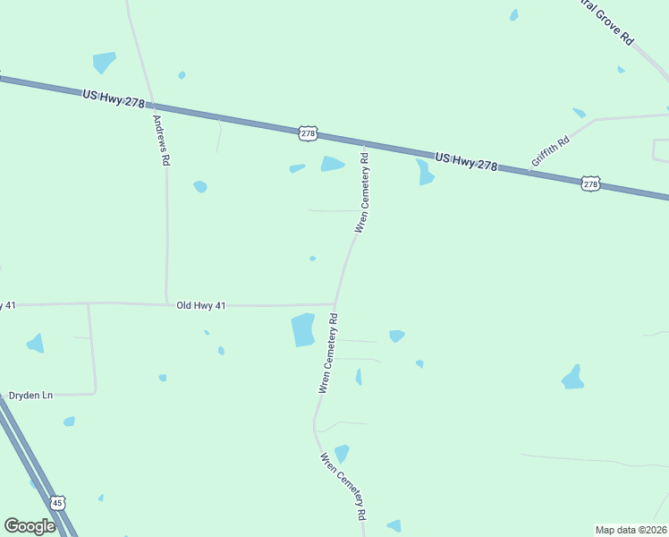 map of restaurants, bars, coffee shops, grocery stores, and more near in Wren