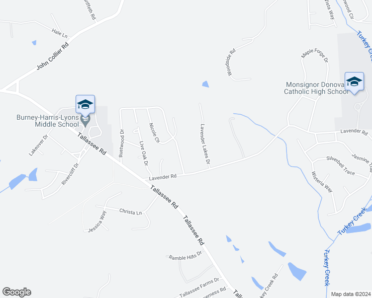 map of restaurants, bars, coffee shops, grocery stores, and more near 525 Rustwood Drive in Athens