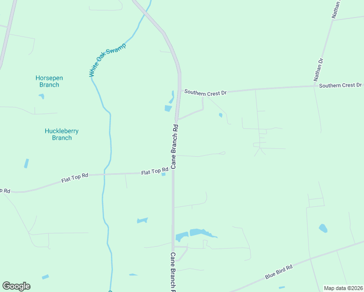 map of restaurants, bars, coffee shops, grocery stores, and more near 1335 Cane Branch Road in Loris