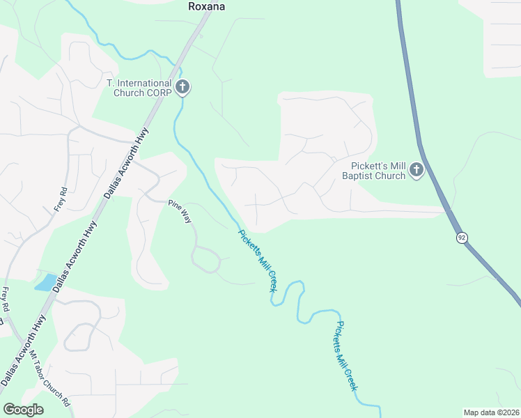 map of restaurants, bars, coffee shops, grocery stores, and more near 11 Beech Trail in Dallas