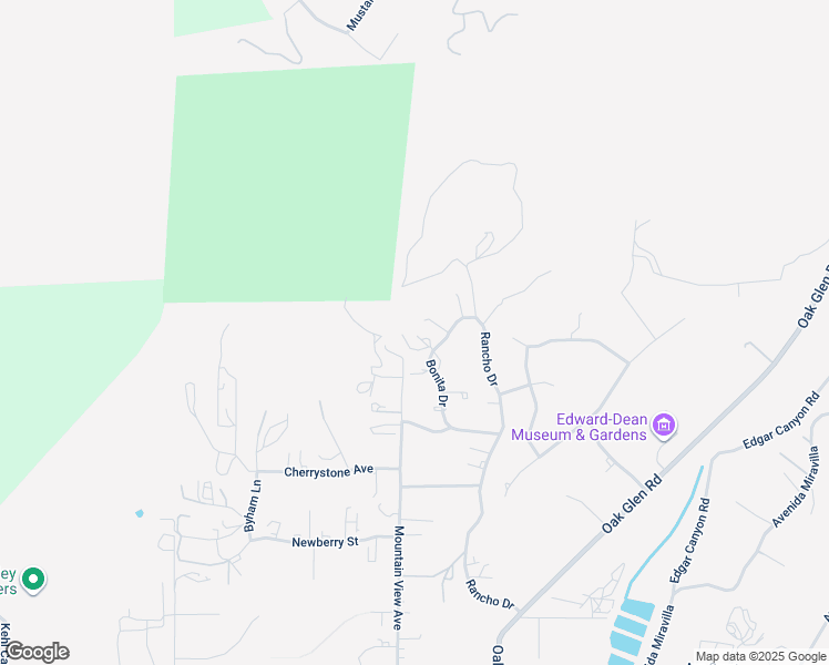 map of restaurants, bars, coffee shops, grocery stores, and more near 9187 Bonita Drive in Cherry Valley