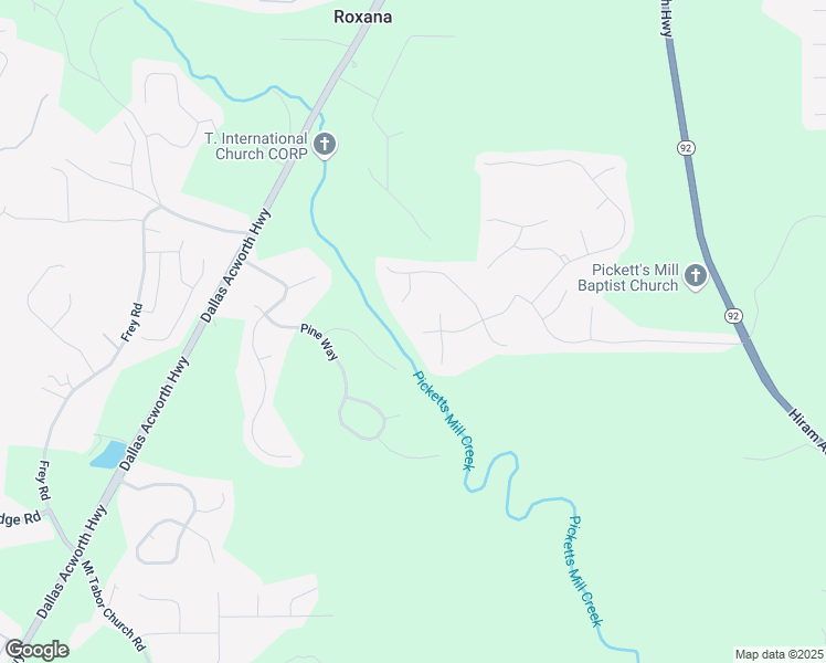 map of restaurants, bars, coffee shops, grocery stores, and more near 244 Cedar Ridge Way. in Dallas