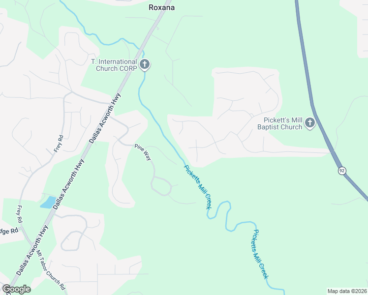 map of restaurants, bars, coffee shops, grocery stores, and more near 244 Cedar Ridge Way. in Dallas