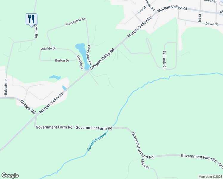 map of restaurants, bars, coffee shops, grocery stores, and more near 865 Morgan Valley Road in Rockmart