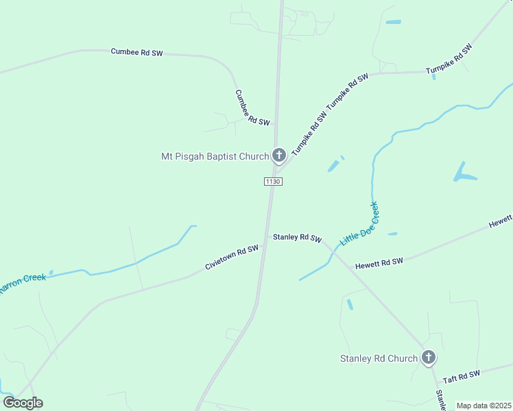 map of restaurants, bars, coffee shops, grocery stores, and more near 549 Mount Pisgah Road Southwest in Brunswick County