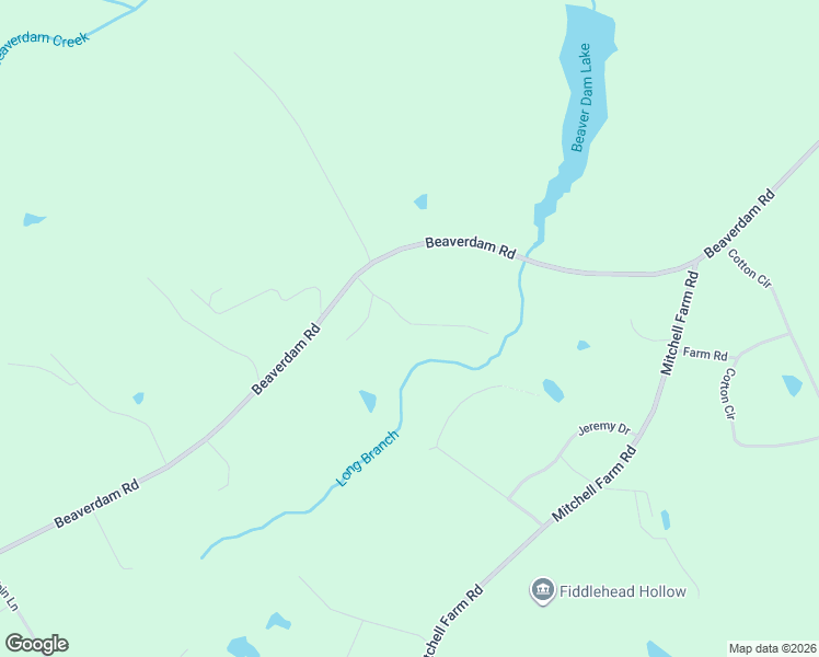 map of restaurants, bars, coffee shops, grocery stores, and more near 46 Long Branch Lane in Colbert