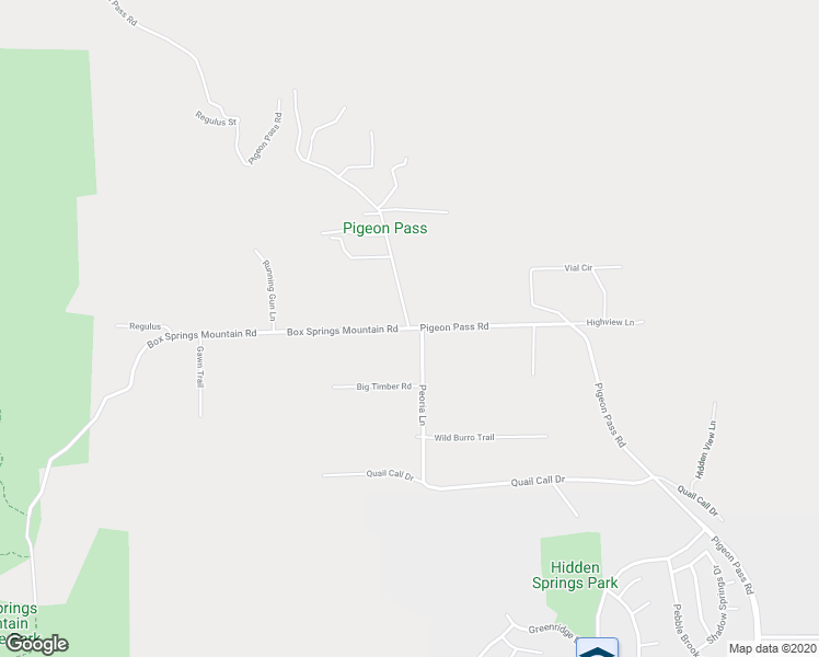 map of restaurants, bars, coffee shops, grocery stores, and more near Pigeon Pass Road in Riverside County