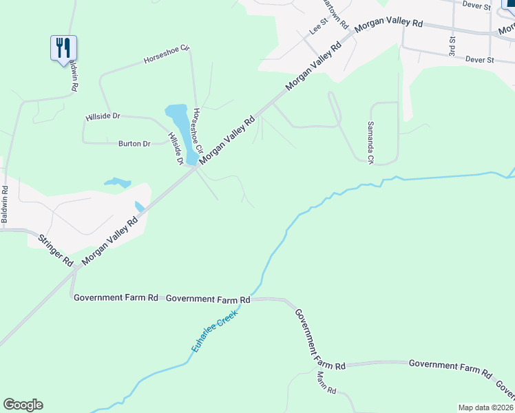 map of restaurants, bars, coffee shops, grocery stores, and more near 865 Morgan Valley Road in Rockmart