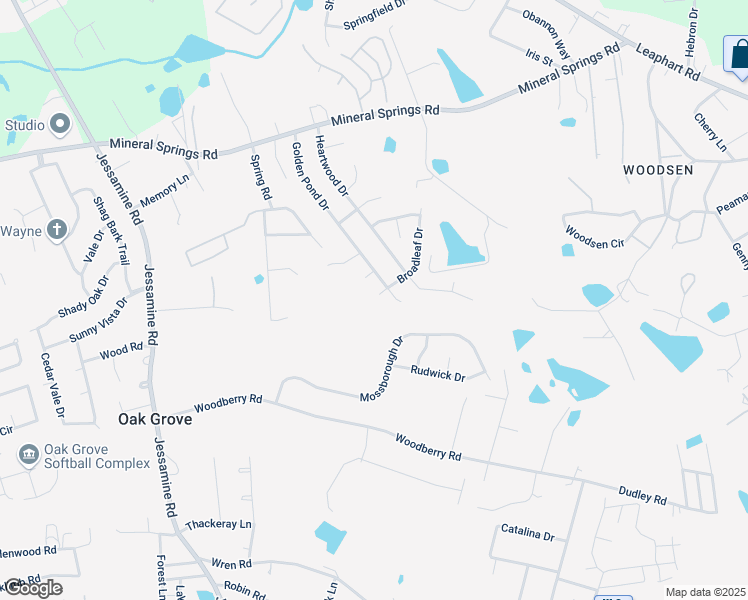 map of restaurants, bars, coffee shops, grocery stores, and more near 108 Red Maple Court in Lexington