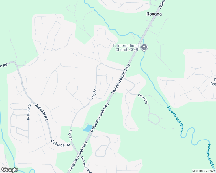 map of restaurants, bars, coffee shops, grocery stores, and more near 15 South Cornucopia Bend in Dallas