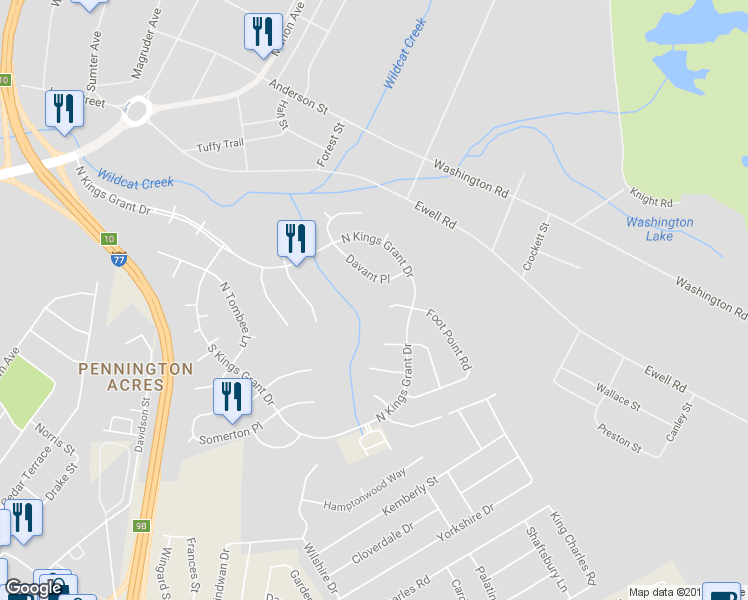 map of restaurants, bars, coffee shops, grocery stores, and more near 14 Fish Haul Road in Columbia