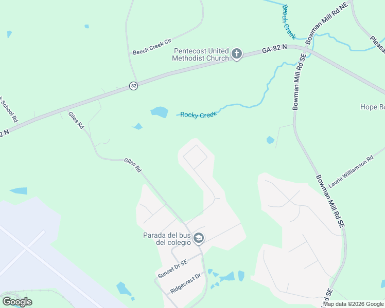 map of restaurants, bars, coffee shops, grocery stores, and more near 159 Azalea Drive in Winder