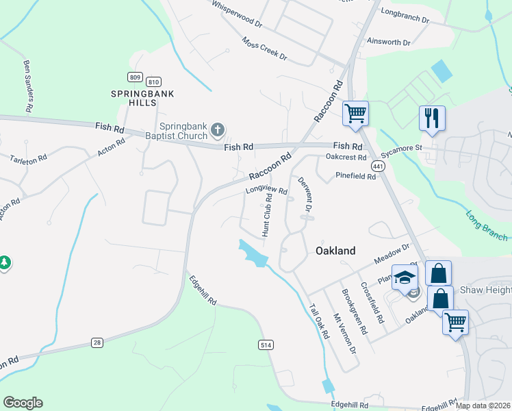 map of restaurants, bars, coffee shops, grocery stores, and more near 2409 Spring Valley Drive in Sumter
