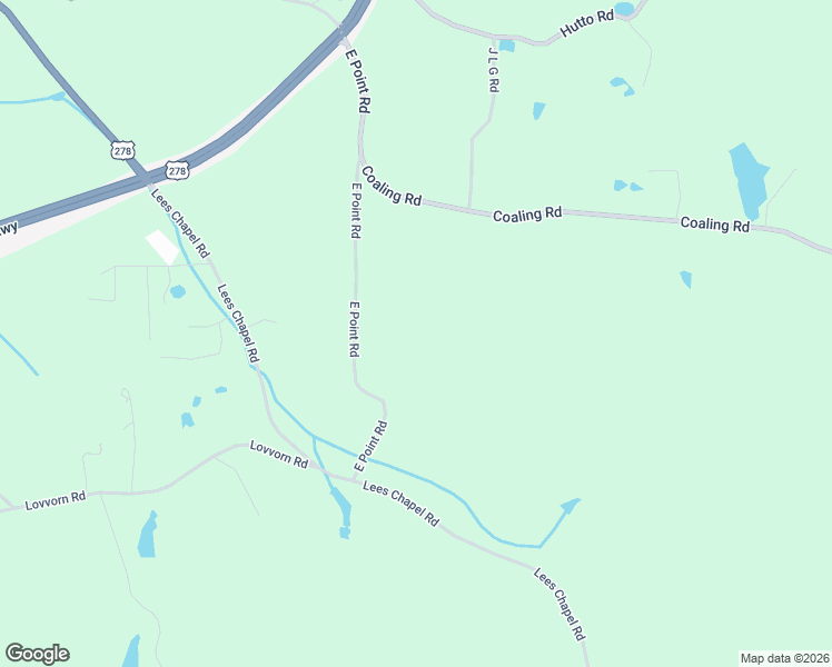 map of restaurants, bars, coffee shops, grocery stores, and more near 907 East Point Road in Cedartown