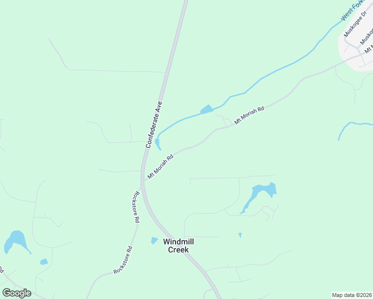 map of restaurants, bars, coffee shops, grocery stores, and more near 290 Mount Moriah Road in Dallas