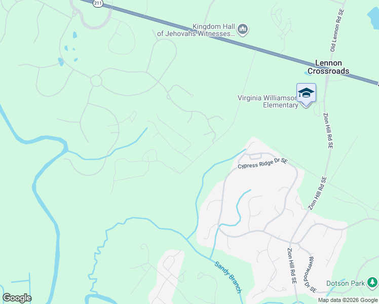map of restaurants, bars, coffee shops, grocery stores, and more near 360 Ella Circle Southeast in Bolivia