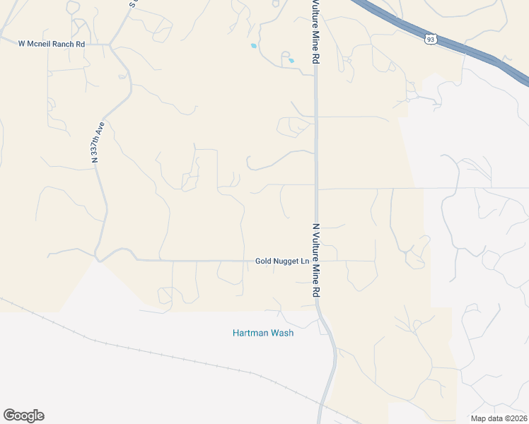 map of restaurants, bars, coffee shops, grocery stores, and more near 56012 Vulture Mine Road in Wickenburg