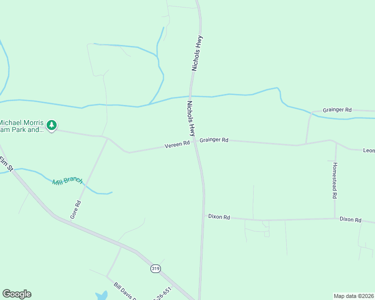 map of restaurants, bars, coffee shops, grocery stores, and more near 1774 Vereen Road in Aynor