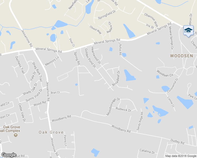 map of restaurants, bars, coffee shops, grocery stores, and more near 112 Woodview Court in Lexington