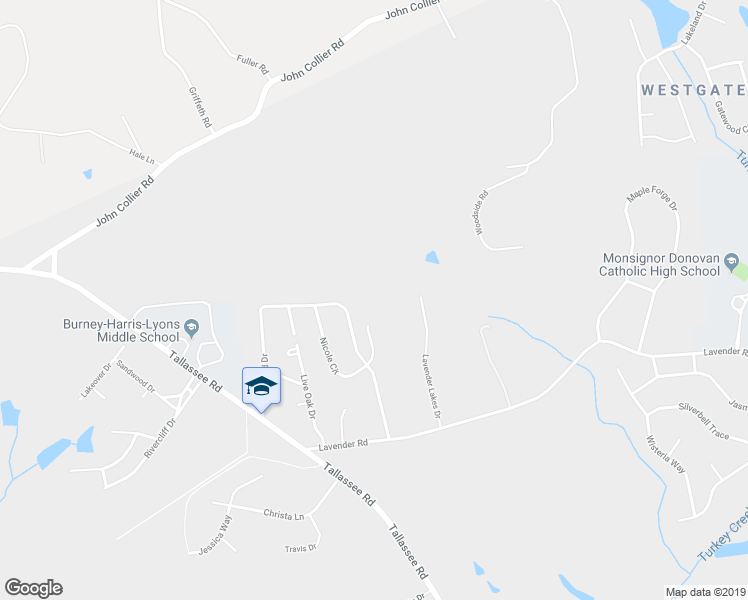 map of restaurants, bars, coffee shops, grocery stores, and more near 170 Fair Oaks Drive in Athens