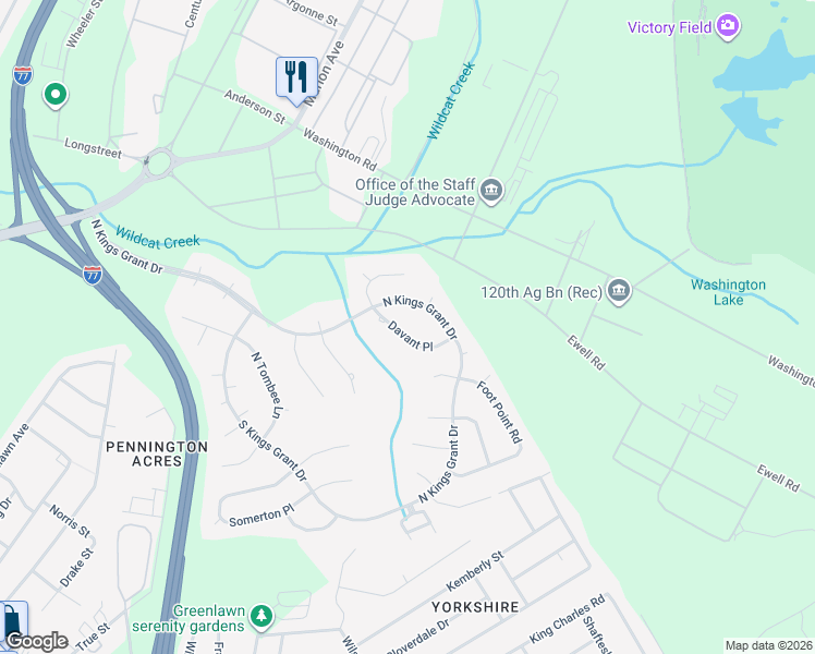map of restaurants, bars, coffee shops, grocery stores, and more near 15 Davant Place in Columbia