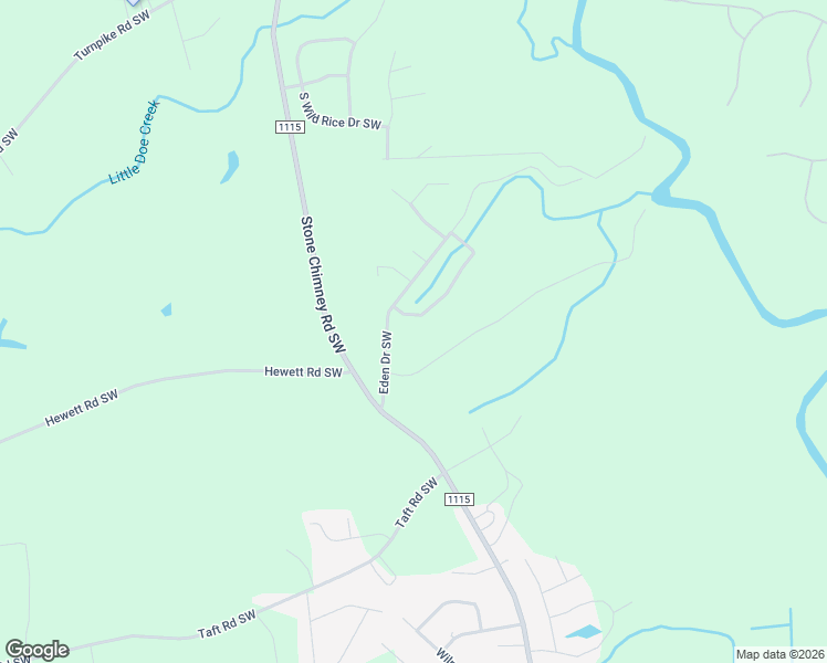 map of restaurants, bars, coffee shops, grocery stores, and more near 624 Eden Drive Southwest in Brunswick County