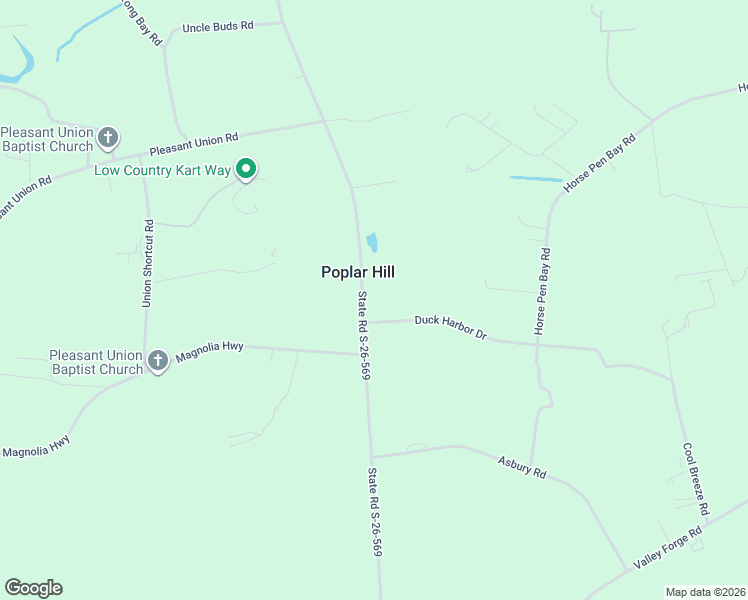 map of restaurants, bars, coffee shops, grocery stores, and more near 3768 Good Luck Road in Aynor