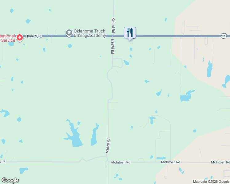 map of restaurants, bars, coffee shops, grocery stores, and more near 459 Swinney Road in Mead
