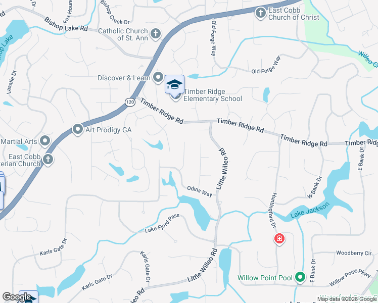 map of restaurants, bars, coffee shops, grocery stores, and more near 1738 Thorrs Rokk in Marietta