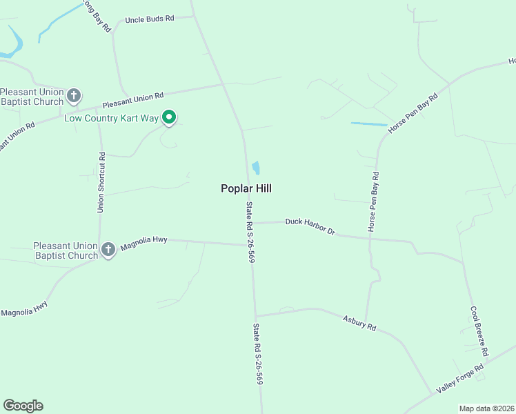 map of restaurants, bars, coffee shops, grocery stores, and more near 3768 Good Luck Road in Aynor