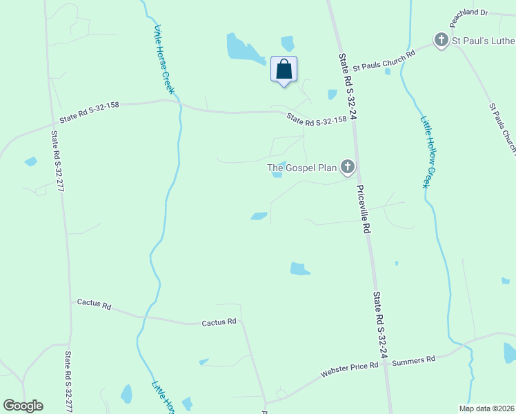 map of restaurants, bars, coffee shops, grocery stores, and more near 2309 Priceville Road in Gilbert