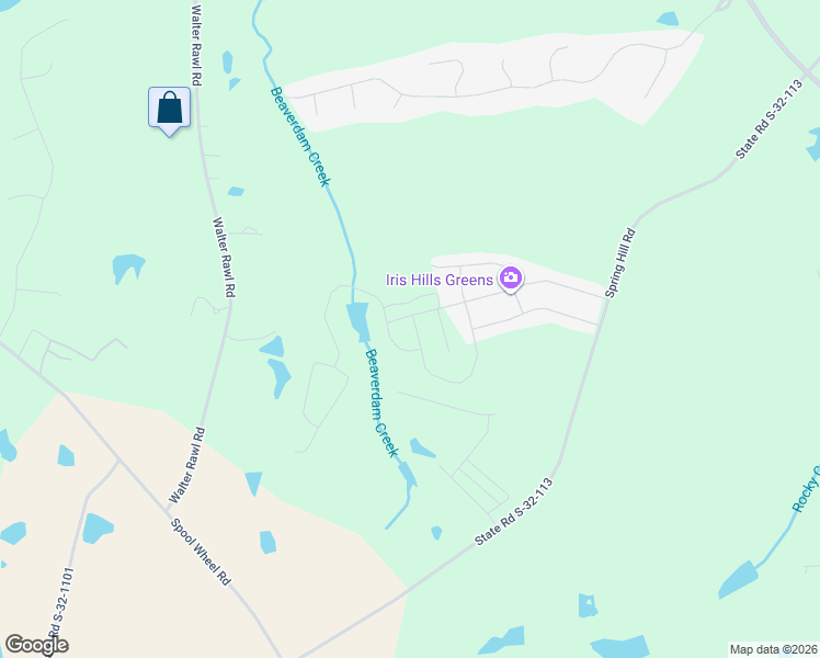 map of restaurants, bars, coffee shops, grocery stores, and more near 444 Spring Hill Road in Lexington