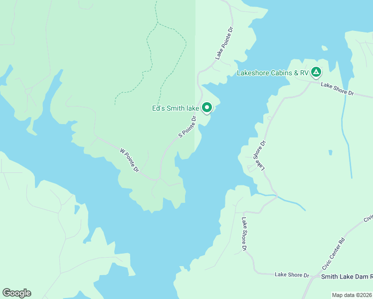 map of restaurants, bars, coffee shops, grocery stores, and more near South Pointe Drive in Arley