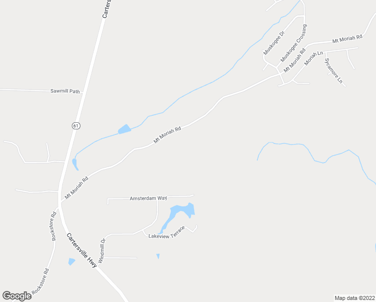 map of restaurants, bars, coffee shops, grocery stores, and more near 568 Mount Moriah Road in Dallas