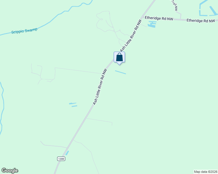 map of restaurants, bars, coffee shops, grocery stores, and more near 2476 Ash Little River Road Northwest in Ash