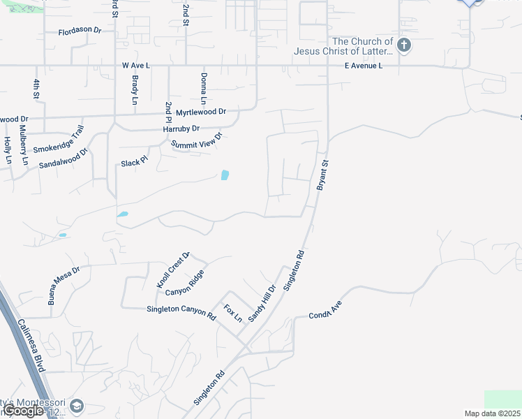 map of restaurants, bars, coffee shops, grocery stores, and more near 1334 Pinehurst Drive in Calimesa