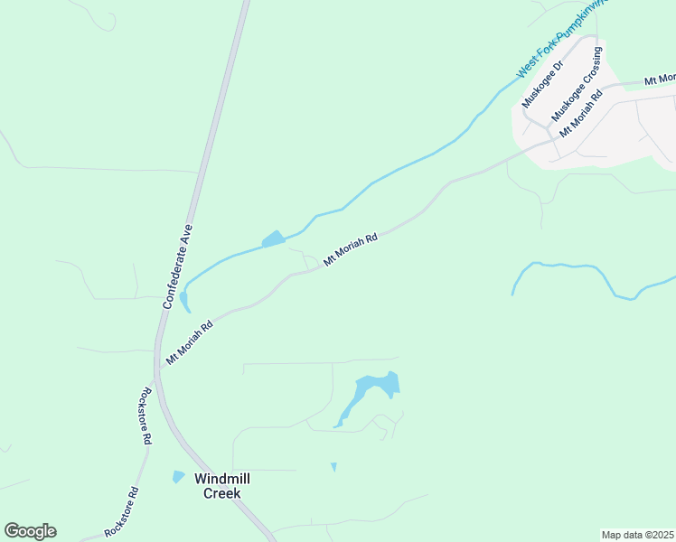 map of restaurants, bars, coffee shops, grocery stores, and more near 568 Mount Moriah Road in Dallas