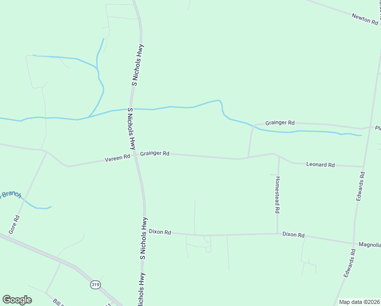 map of restaurants, bars, coffee shops, grocery stores, and more near 1901 Grainger Road in Aynor