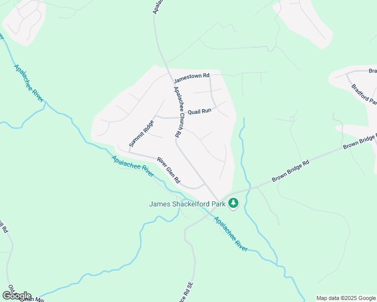 map of restaurants, bars, coffee shops, grocery stores, and more near 260 Apalachee Church Road in Auburn