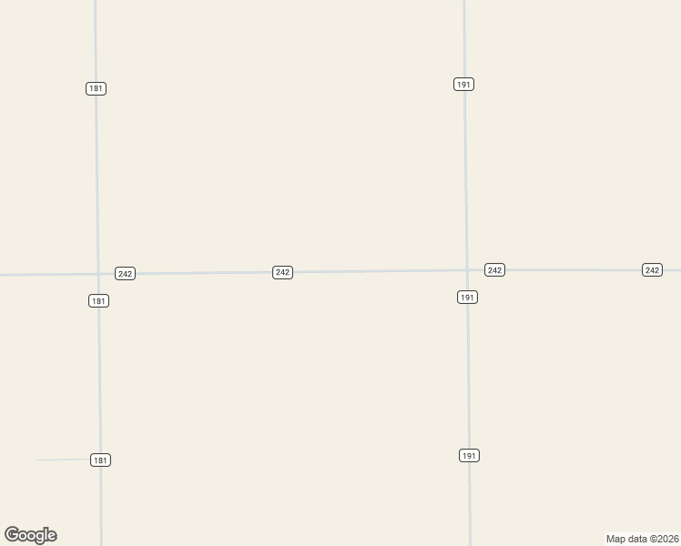 map of restaurants, bars, coffee shops, grocery stores, and more near 1617-1623 Co Road 242 in Floydada