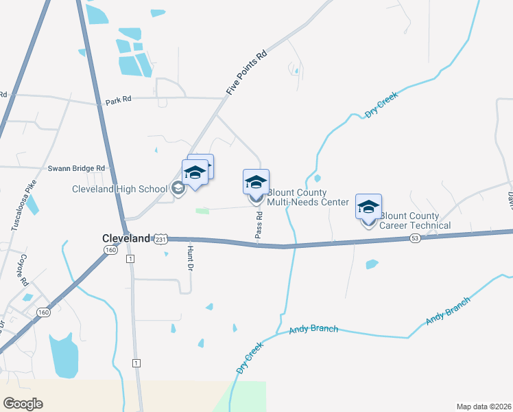 map of restaurants, bars, coffee shops, grocery stores, and more near 189 Horton Lane in Cleveland