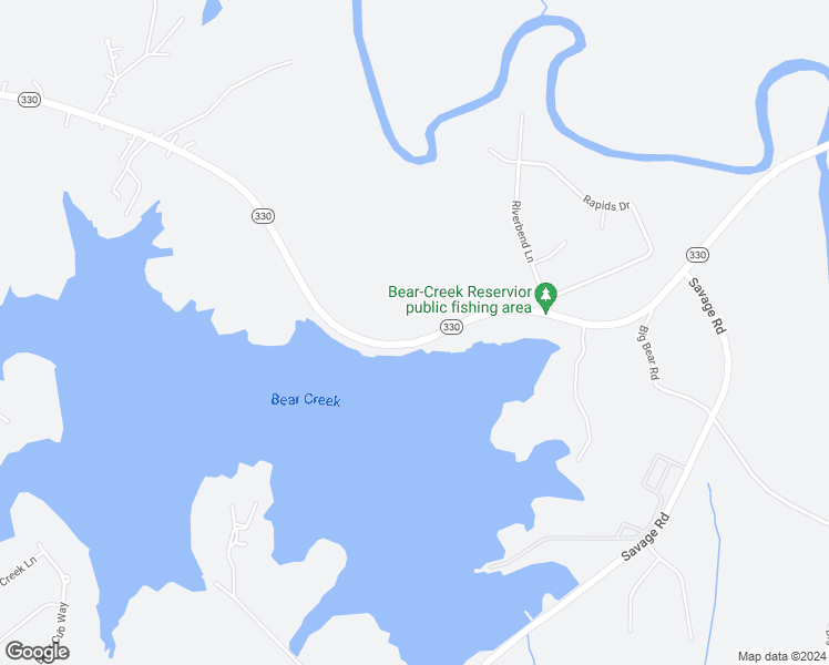 map of restaurants, bars, coffee shops, grocery stores, and more near 2478 Georgia 330 in Bogart