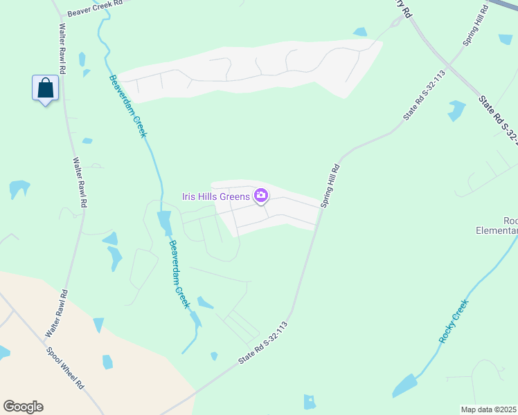 map of restaurants, bars, coffee shops, grocery stores, and more near 304 Iris Hill Drive in Lexington