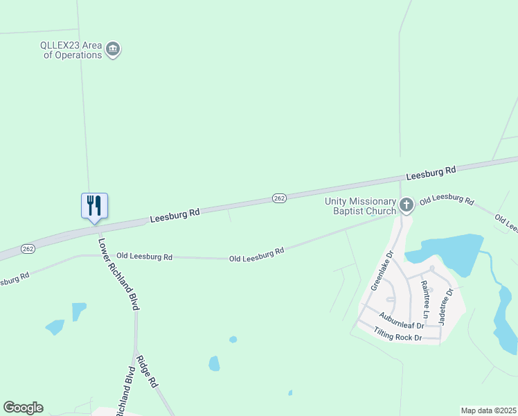 map of restaurants, bars, coffee shops, grocery stores, and more near 4000 Leesburg Road in Hopkins