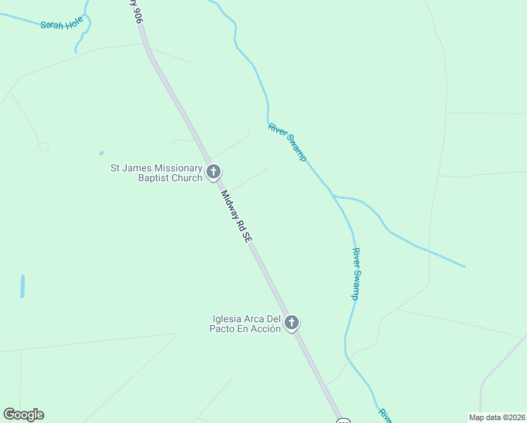 map of restaurants, bars, coffee shops, grocery stores, and more near 2136 Midway Road Southeast in Bolivia