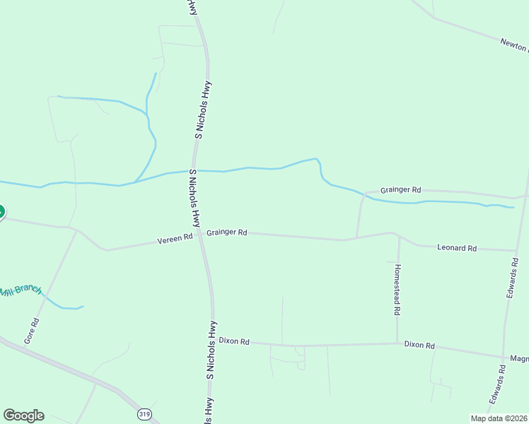 map of restaurants, bars, coffee shops, grocery stores, and more near 1901 Grainger Road in Aynor