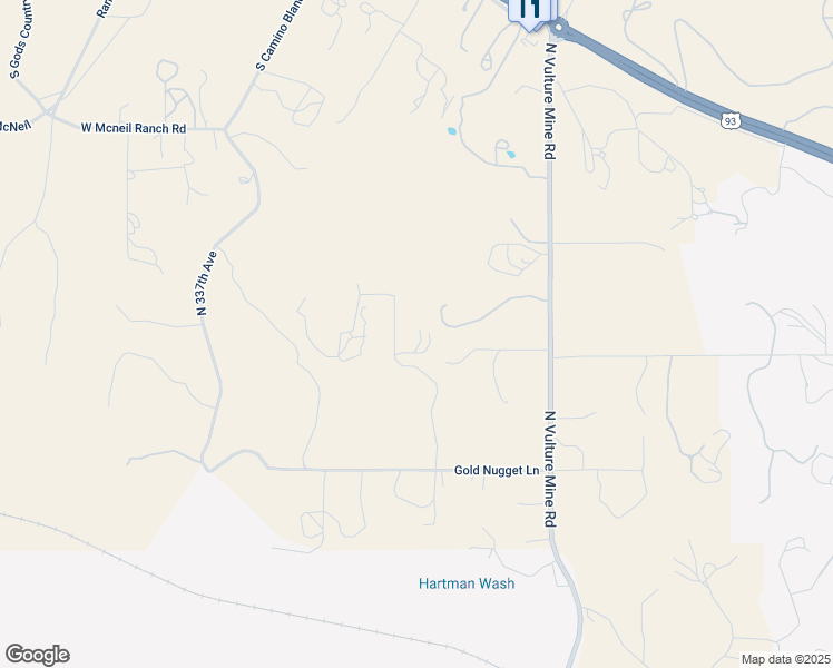 map of restaurants, bars, coffee shops, grocery stores, and more near 33414 Gold Nugget Lane in Wickenburg